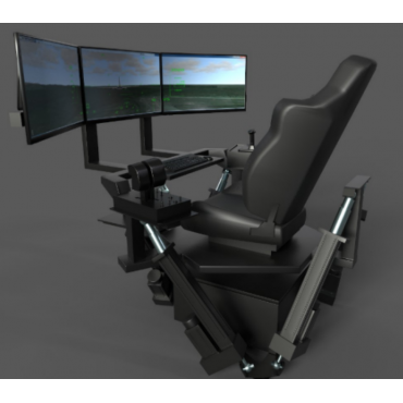 大迎角飞行模拟器